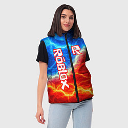 Женский жилет ROBLOX, цвет: 3D-черный — фото 2