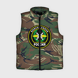 Женский жилет Войска связи, цвет: 3D-черный