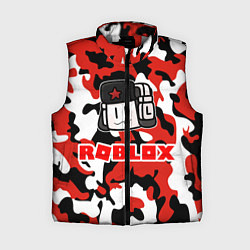 Женский жилет ROBLOX, цвет: 3D-светло-серый
