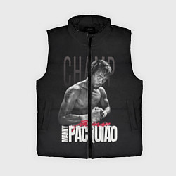 Женский жилет Manny Pacquiao, цвет: 3D-черный