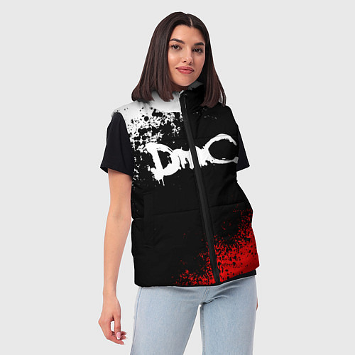 Женский жилет DEVIL MAY CRY DMC / 3D-Черный – фото 3