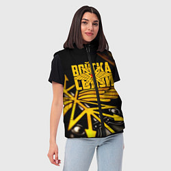 Женский жилет Войска связи, цвет: 3D-красный — фото 2