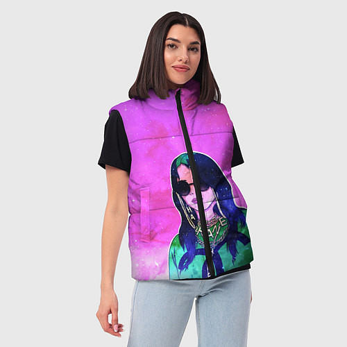 Женский жилет БИЛЛИ АЙЛИШ / 3D-Черный – фото 3