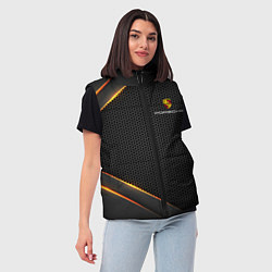 Женский жилет PORSCHE, цвет: 3D-черный — фото 2