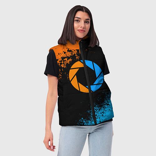 Женский жилет PORTAL / 3D-Черный – фото 3