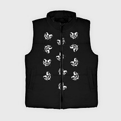 Женский жилет Pyrokinesis, цвет: 3D-черный