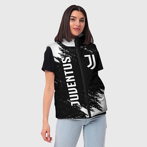 Женский жилет JUVENTUS / 3D-Черный – фото 3