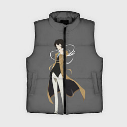Женский жилет Osamu Dazai, цвет: 3D-черный