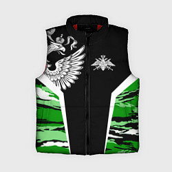 Женский жилет Пограничные Войска, цвет: 3D-красный
