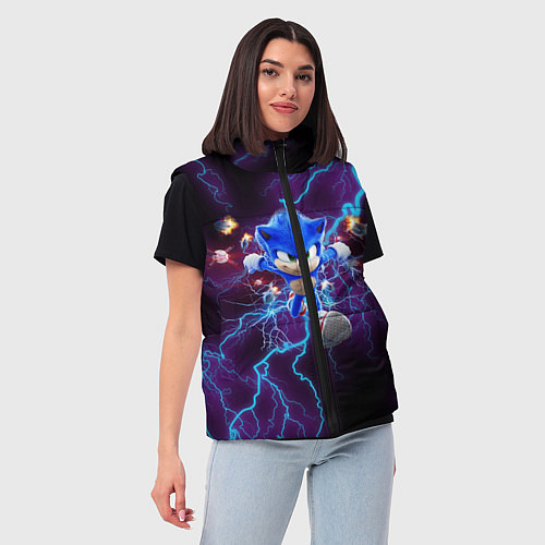Женский жилет SONIC / 3D-Черный – фото 3