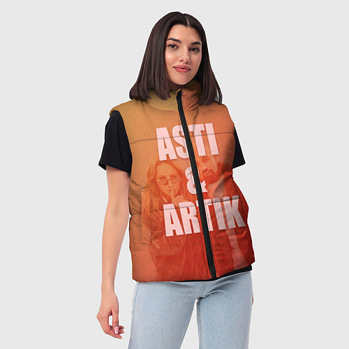 Женский жилет Artik & Asti / 3D-Черный – фото 3