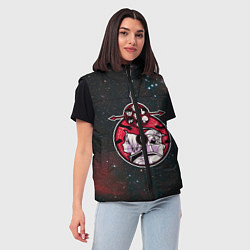 Женский жилет Стальной алхимик, цвет: 3D-черный — фото 2