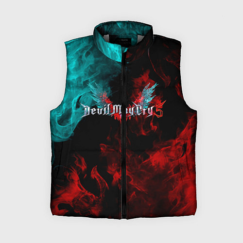 Женский жилет DEVIL MAY CRY / 3D-Светло-серый – фото 1