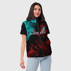 Женский жилет DEVIL MAY CRY, цвет: 3D-черный — фото 2