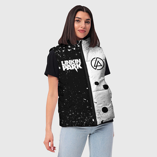 Женский жилет LINKIN PARK / 3D-Черный – фото 3