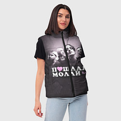 Женский жилет ПОШЛАЯ МОЛЛИ, цвет: 3D-красный — фото 2