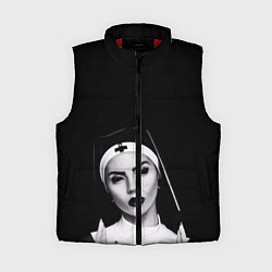 Женский жилет МОНАХИНЯ, цвет: 3D-красный