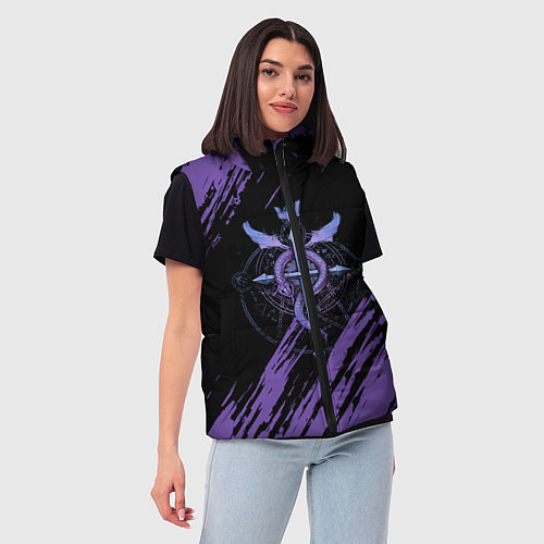 Женский жилет Стальной алхимик / 3D-Красный – фото 3