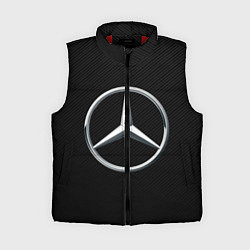 Женский жилет MERCEDES-BENZ CARBON, цвет: 3D-красный
