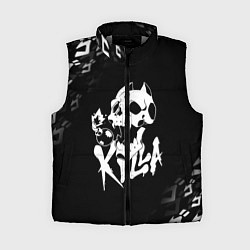 Женский жилет KILLER QUEEN, цвет: 3D-светло-серый