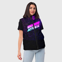 Женский жилет ATEEZ neon, цвет: 3D-черный — фото 2