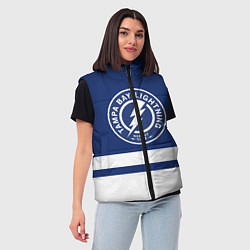 Женский жилет Тампа-Бэй Лайтнинг, цвет: 3D-красный — фото 2