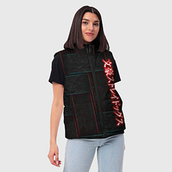 Женский жилет Bungou Stray Dogs, цвет: 3D-черный — фото 2