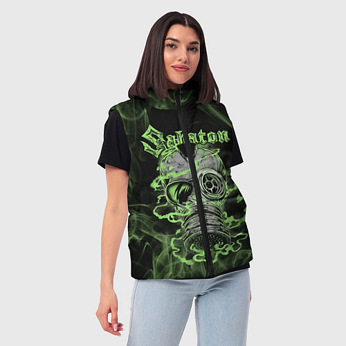 Женский жилет Toxic Sabaton / 3D-Черный – фото 3