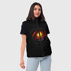 Женский жилет Дракон, цвет: 3D-черный — фото 2