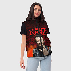 Женский жилет Князь, цвет: 3D-черный — фото 2