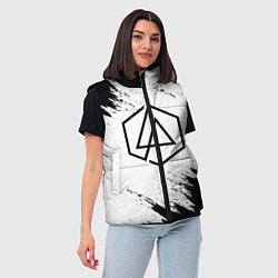 Женский жилет LINKIN PARK, цвет: 3D-черный — фото 2