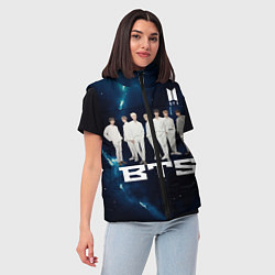 Женский жилет BTS, цвет: 3D-светло-серый — фото 2