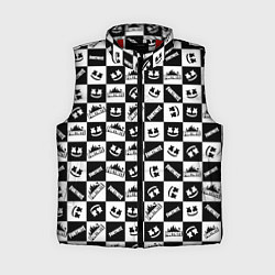 Женский жилет Fortnite&Marshmello, цвет: 3D-красный