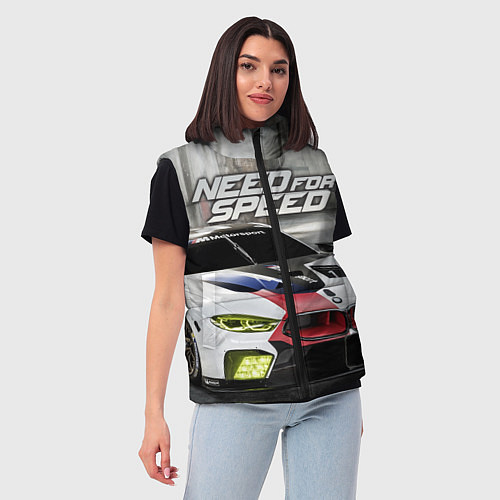 Женский жилет Need for Speed / 3D-Красный – фото 3