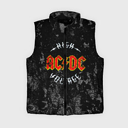 Женский жилет ACDC, цвет: 3D-черный