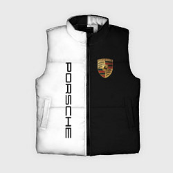 Женский жилет PORSCHE, цвет: 3D-черный