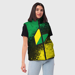 Женский жилет JDM LOGO, цвет: 3D-черный — фото 2