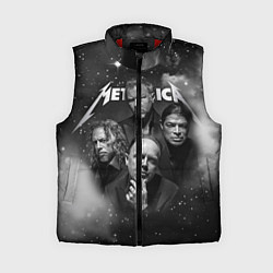 Женский жилет Metallica, цвет: 3D-красный