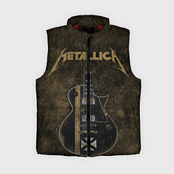 Женский жилет Metallica, цвет: 3D-красный