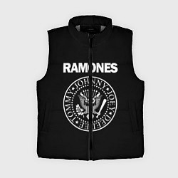 Женский жилет RAMONES, цвет: 3D-светло-серый