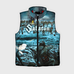 Женский жилет Sabaton, цвет: 3D-красный