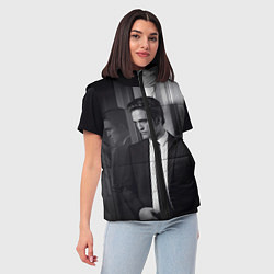 Женский жилет Роберт Паттинсон, цвет: 3D-светло-серый — фото 2
