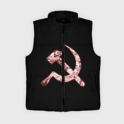 Женский жилет Anime USSR, цвет: 3D-черный