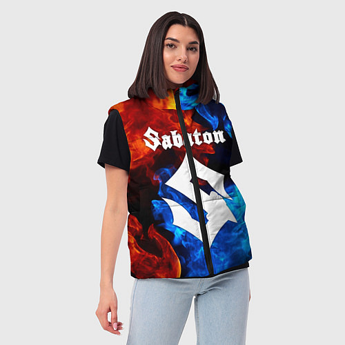 Женский жилет SABATON / 3D-Красный – фото 3