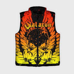 Женский жилет SABATON, цвет: 3D-черный