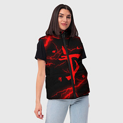 Женский жилет DOOM ETERNAL, цвет: 3D-светло-серый — фото 2