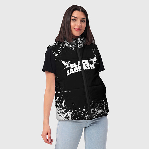 Женский жилет Black Sabbath / 3D-Светло-серый – фото 3