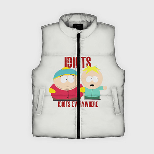 Женский жилет South Park / 3D-Светло-серый – фото 1