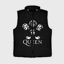 Женский жилет QUEEN НА СПИНЕ, цвет: 3D-светло-серый
