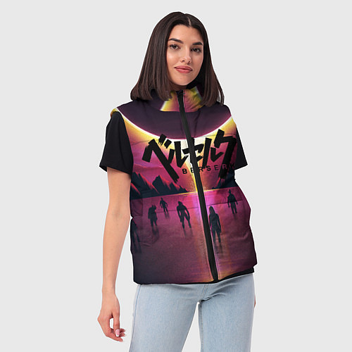 Женский жилет BERSERK / 3D-Светло-серый – фото 3